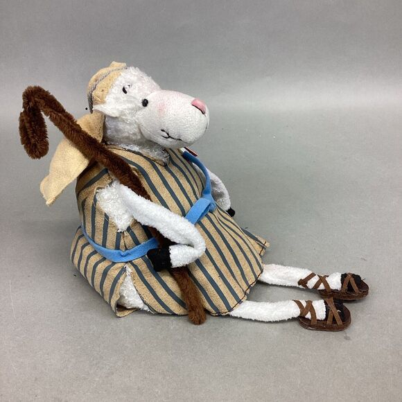 2005 Hallmark Dayspring Really Woolly Jake the Shepherd Sheep Plush W/ Tags - Picture 2 of 11